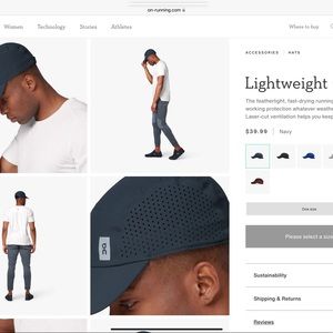 On Running - Lightweight Cap